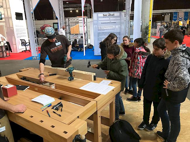 Impressionen von der Berufs- und Ausbildungsmesse «Your Challenge»