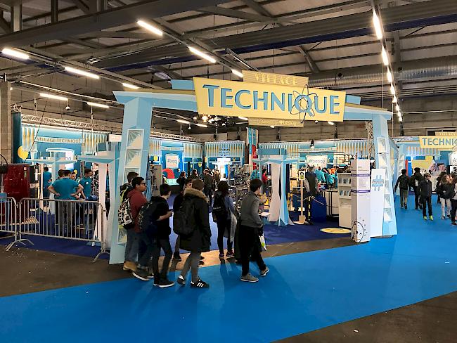 Impressionen von der Berufs- und Ausbildungsmesse «Your Challenge»