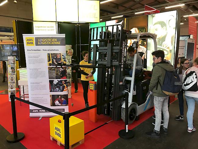 Impressionen von der Berufs- und Ausbildungsmesse «Your Challenge»