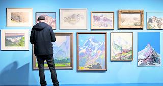 120 Bilder. Ein Blick in &laquo;Sch&ouml;ne Berge. Eine Ansichtssache&raquo; im Alpinen Museum Bern: 120 Bilder warten bis zum 6. Januar 2019 auf ihr Publikum. 