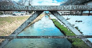 Der Grossgrundkanal und die zust&auml;ndigen Departementsvorsteher ...