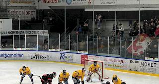 Der EHC Raron musste gegen Red Ice Martinach eine Niederlage einstecken.