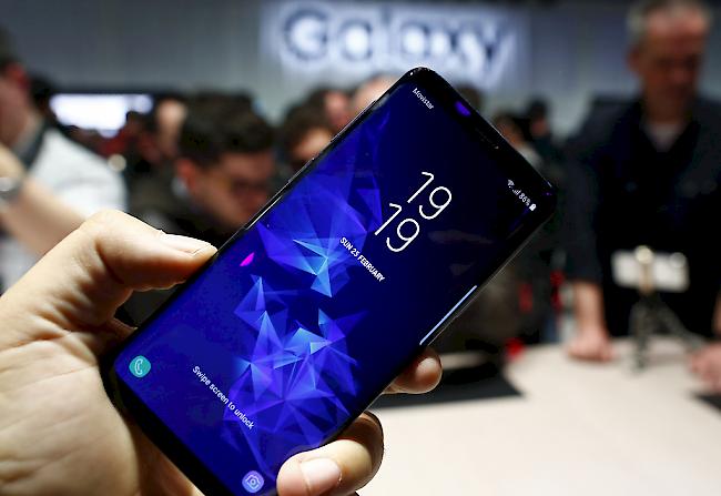 Samsung Galaxy S9+. Firmen aus China wie Huawei und Xiaomi machen Samsung mit günstigeren Geräten harte Konkurrenz.