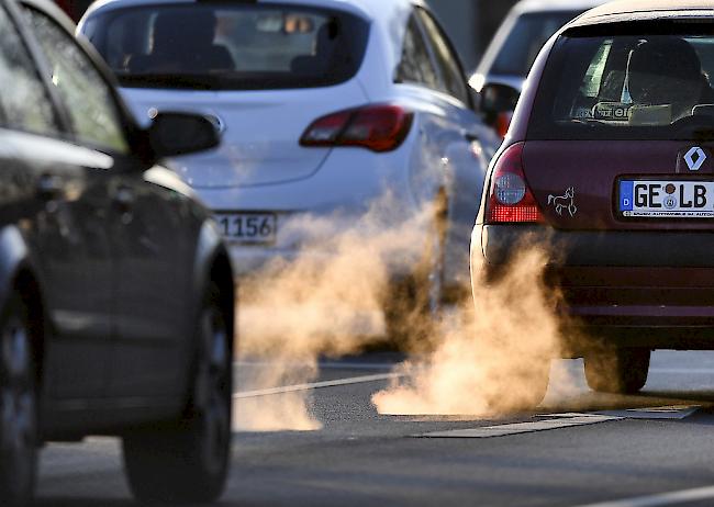 In deutschen Städten dürfen Fahrverbote für ältere Dieselautos verhängt werden können (Symbolbild). 
