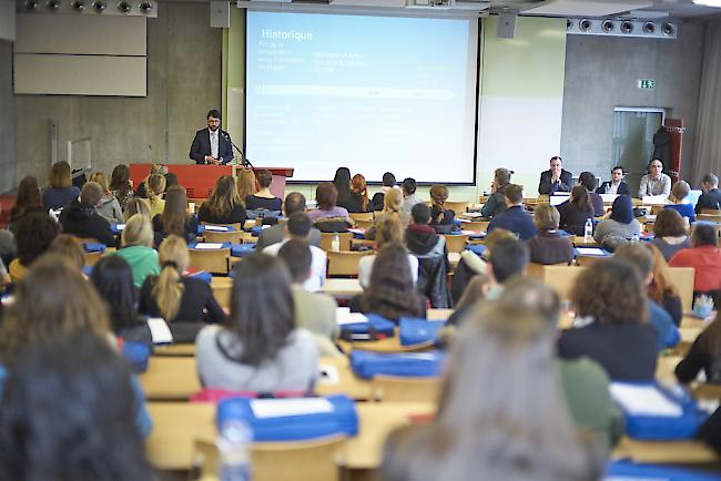 Fernuni. Eine Einführungsveranstaltung in Lausanne im Jahr 2016 (Archivbild).