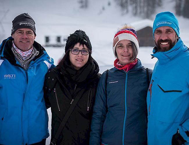 Thomas (55) und Gabi Imhasly (50), Fieschertal, Christine (47) und Reinhard Jost (49), Ulrichen