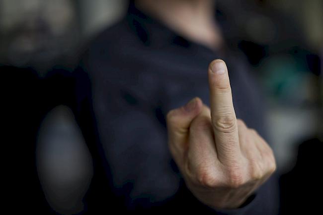 Stinkefinger. Der Österreichische Vize-Kanzler Hans-Christian Strache ist vor Gericht erneut abgeblitzt (Symbolbild).