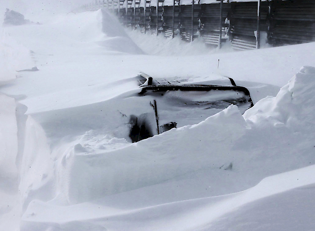 In Japan tobt das Winterwetter schon seit Wochen. (Archiv)