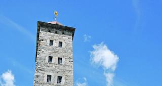 Hoch hinaus. Andreas Ley wird im Sommer in die Dienstwohnung im Schloss einziehen.  