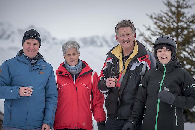 Ewald Wyssen, 58, Termen, Margrith Eyeer, 64, Rosswald, Edi Lehman, 66, Rosswald, Lilly Wyssen, 57, Rosswald.