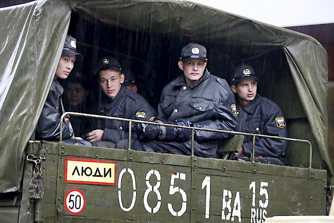 Polizeieinsatz. Die abgetrennten Hände wurden bei der russischen Stadt Chabarowsk entdeckt (Symbolbild).