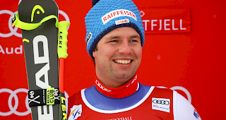 Beat Feuz, lachender Zweiter