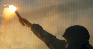 Die Z&uuml;rcher Eishockey-Fans warfen eine Rauchpetarde in ein Restaurant. (Symbolbild)