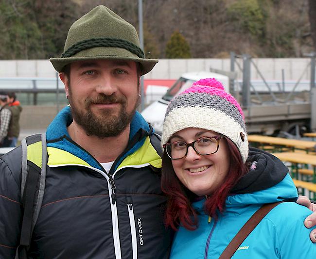 Christina (33) und Guiseppe (37) Cacuzza aus Italien.