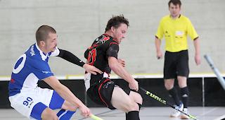 Steigerung n&ouml;tig. Der UHC Visper Lion muss sich in den Aufstiegsspielen steigern.