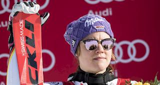 Das letzte Frauen-Rennen des Winters, der Riesenslalom von Are, ist abgesagt. Damit geht die kleine Kugel an Viktoria Rebensburg.