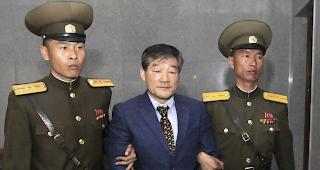 Der US-B&uuml;rger Kim Dong Chul wird in Nordkorea gefangen gehalten. 