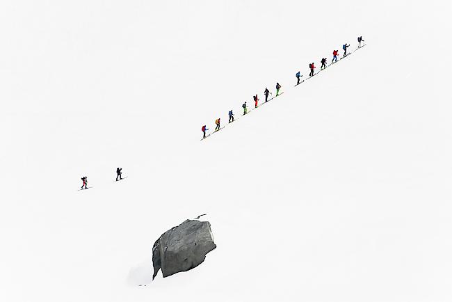 Wegen Schneemangels und wechselhaften Wetters konnten im vergangenen Jahr weniger Touren unternommen werden. 