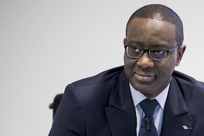 Weniger Lohn. Credit-Suisse-Chef Tidjane Thiam verdiente im 2017 rund 9,7 Millionen Franken. Ein Jahr zuvor waren es noch 10,24 Millionen Franken.