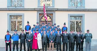 W&uuml;rdevoll. Die Vereidigung fand in der Kathedrale von Sitten statt. 