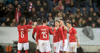 Ein gelungener Abend f&uuml;r die Schweizer Nationalmannschaft