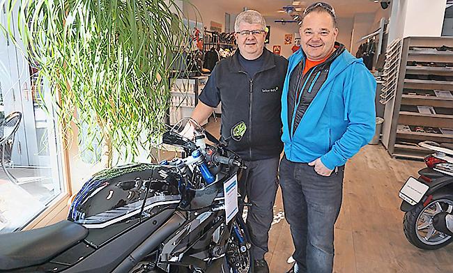 Erwin Pfammatter (54) aus Glis und Martin Huber (47) aus Ried-Brig.