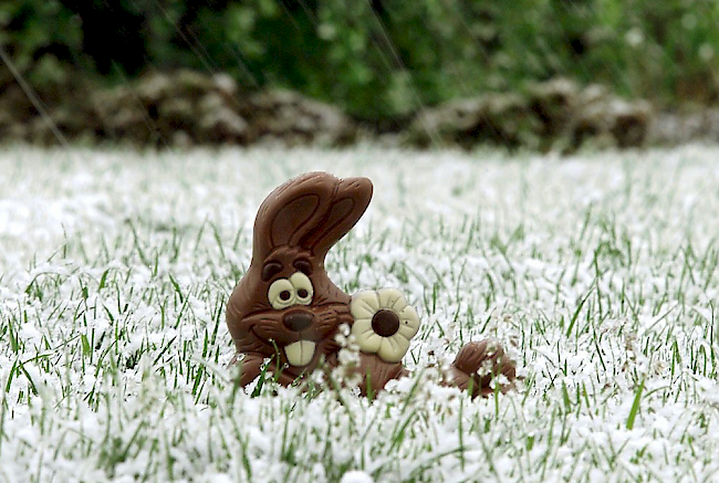 Von wegen Frühlingsgefühle! An Ostern erwartet uns Aprilwetter.