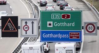 Nach einem Unfall am fr&uuml;hen Sonntagmorgen musste der Gotthard-Tunnel f&uuml;r rund eine Stunde gesperrt werden. 