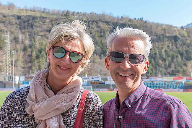 Alexa (46) und Mario (52) Schmidt aus Naters.