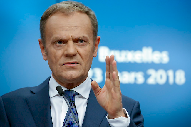 EU-Ratspräsident Donald Tusk