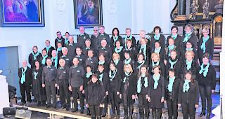 F&uuml;r einen guten Zweck. Der Chor Gospel Joy.  