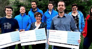 Grossz&uuml;gig: Mit dem Erl&ouml;s aus der 16. Auflage des im August 2017 durchgef&uuml;hrten Beach-Events Gr&auml;chen unterst&uuml;tzt der Verein nun drei gemeinn&uuml;tzige Institutionen.