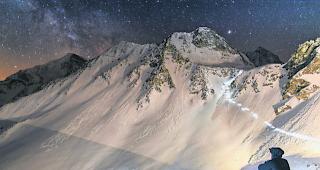 Bestzeiten und pers&ouml;nliche Siege. Mystische n&auml;chtliche Impressionen f&uuml;r Tausende Skialpinisten beim Aufstieg zum Col de Riedmatten. 