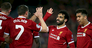 Bestechend. Der &uuml;berragende Mohamed Salah erzielte zwei Tore und gab zwei Assists beim 5:2-Sieg gegen die AS Roma.