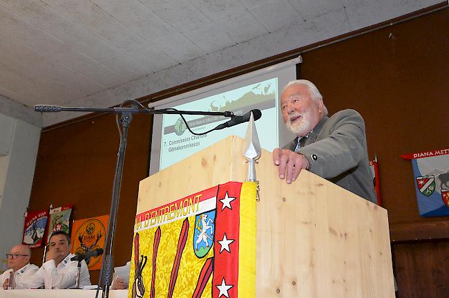 Der Delegierte Daniel Lauber spricht sich für einen zusätzlichen Schutz der Gämse aufgrund des harten Winters aus. 