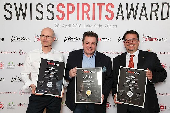 Stolz. Die Distillerie Morand räumte den zweiten Platz in der Gesamtwertung ab.