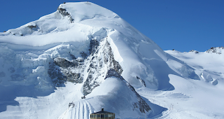Das Feejoch befindet sich direkt neben dem Allalin.