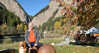 Peter Mangold ist im Weiler &laquo;Ze Binne&raquo; zu Hause.