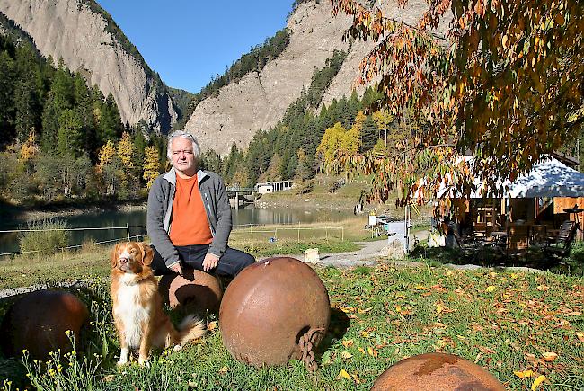 Peter Mangold ist im Weiler «Ze Binne» zu Hause.