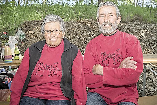 Anita (72) und Gustav Zurbriggen (76), Saas-Grund.