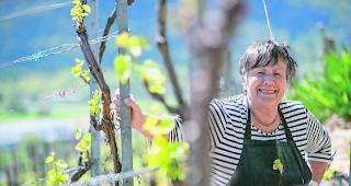 Weitherum bekannt. Zwischen Visperterminen und Salgesch sch&auml;tzen zahlreiche Winzer die kompetenten Ratschl&auml;ge von Erna Burgener bei der Pilz- und Sch&auml;dlingsbek&auml;mpfung.  