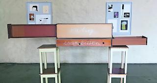 Aur&egrave;le Oggier. Eine Arbeit, die Aur&egrave;le Oggier zu &laquo;Dialog mit Hans Loretan&raquo; beisteuerte.