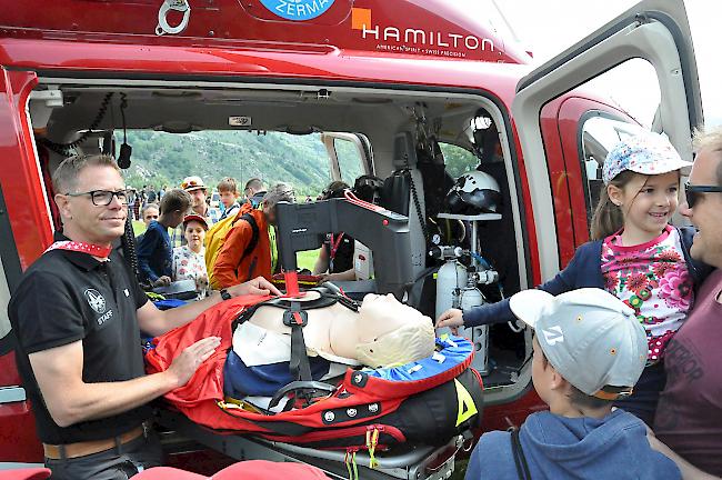 Impressionen des 50-Jahr-Jubliäums der Air Zermatt.