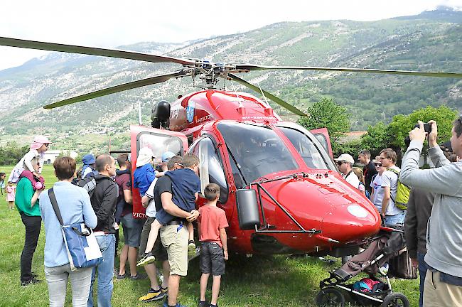 Impressionen des 50-Jahr-Jubliäums der Air Zermatt.