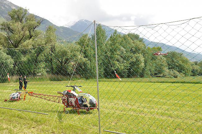 Impressionen des 50-Jahr-Jubliäums der Air Zermatt.