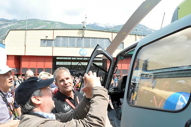 Impressionen des 50-Jahr-Jubliäums der Air Zermatt.