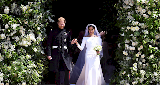 Hochbetrieb. Prinz Harry und die US-Schauspielerin Meghan Markle gaben sich am Samstag auf Schloss Windsor das Jawort. Zur royalen Hochzeit setzten mehr als sechs Millionen Menschen eine Botschaft auf Twitter ab.