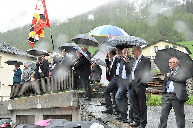 Impressionen des 81. Bezirksmusikfests des Bezirks Brig in Simplon Dorf.