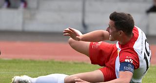 Pascal Gattlen und Visp: Sturz vorl&auml;ufig jedenfalls vermieden