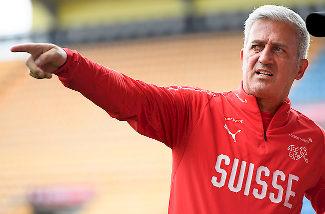 Nationaltrainer Vladimir Petkovic wird mit seiner Mannschaft nicht zufrieden sein. (Archiv)